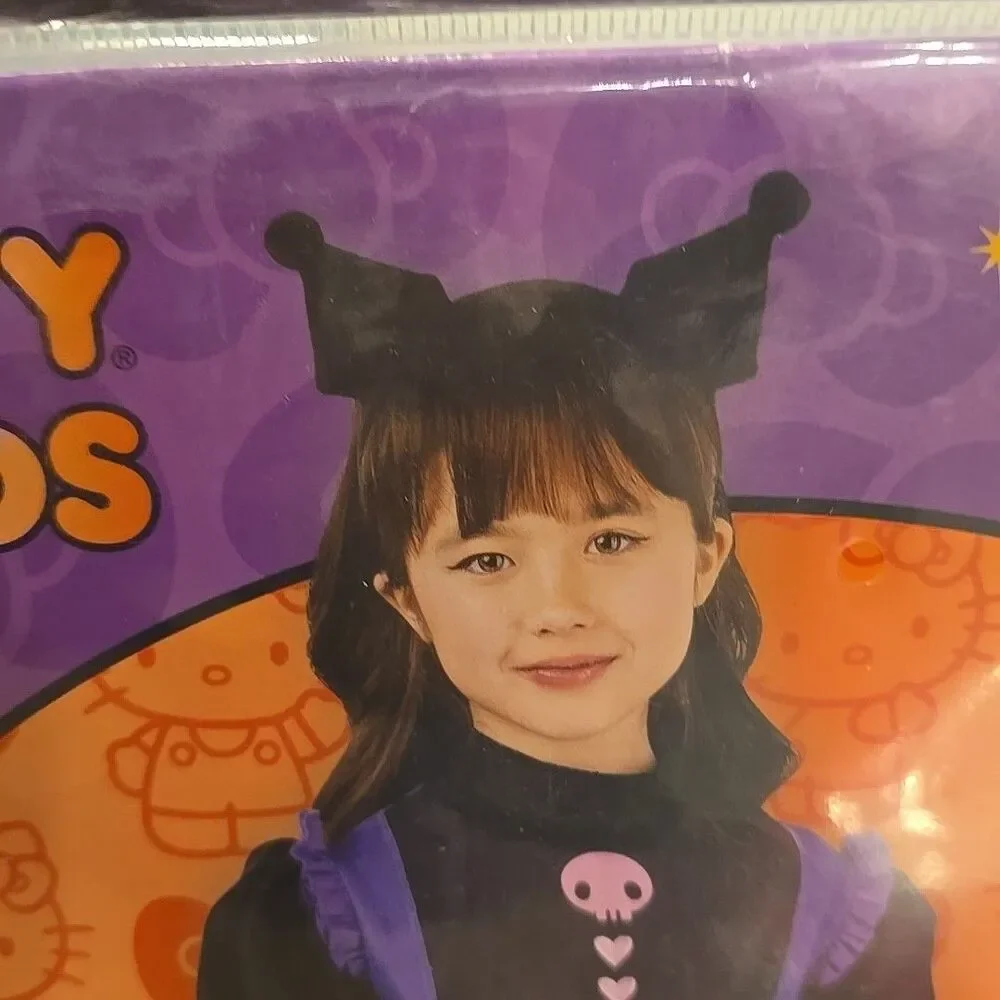 Jazwares Halloween Costume Play Hello Kitty and Friends Kuromi M (7-8) Child